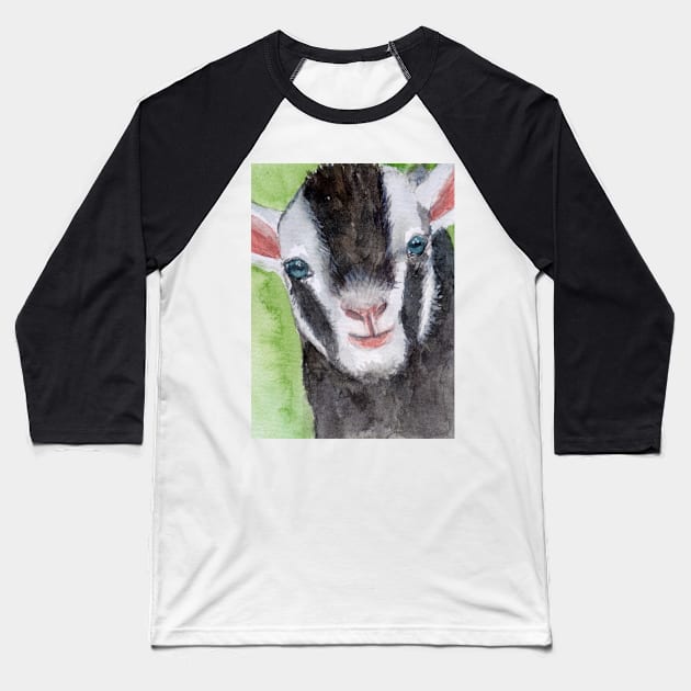 Little goat Baseball T-Shirt by sunfleur1